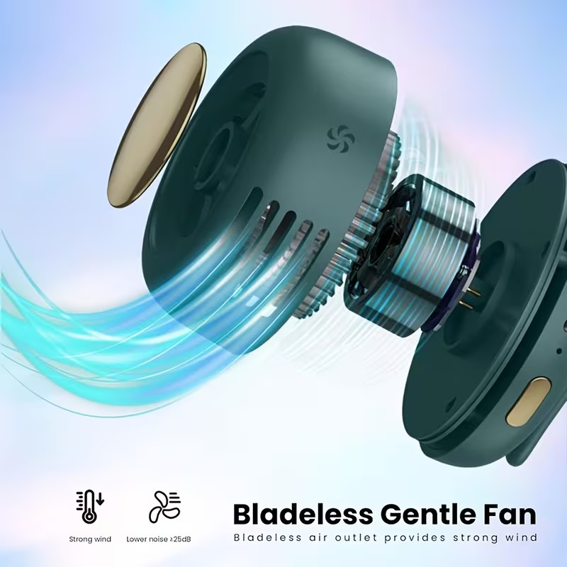 SUKUN Clip Fan সবুজ — ক্লোজআপ